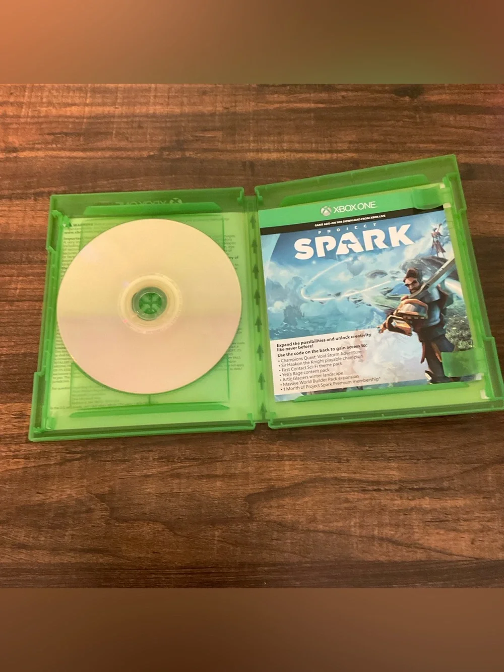 Project Spark Starter Pack – Xbox One – Complete in Box preowned never used